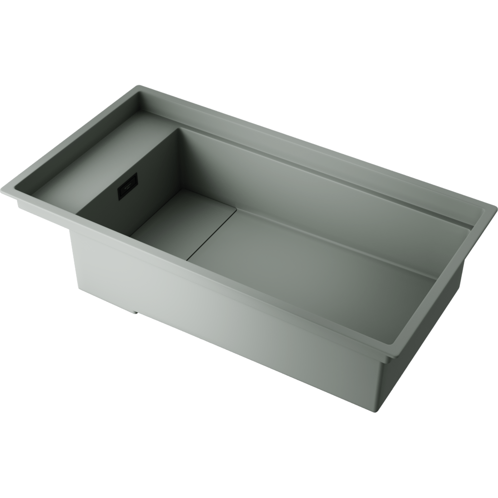 Мойки для кухни Omoikiri Kinaru Pro 86-U/I-WG Artceramic/wind green