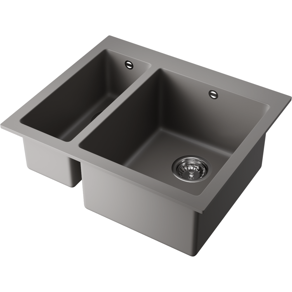 Мойки для кухни Omoikiri Bosen 59-2A-GR Artceramic/leningrad grey