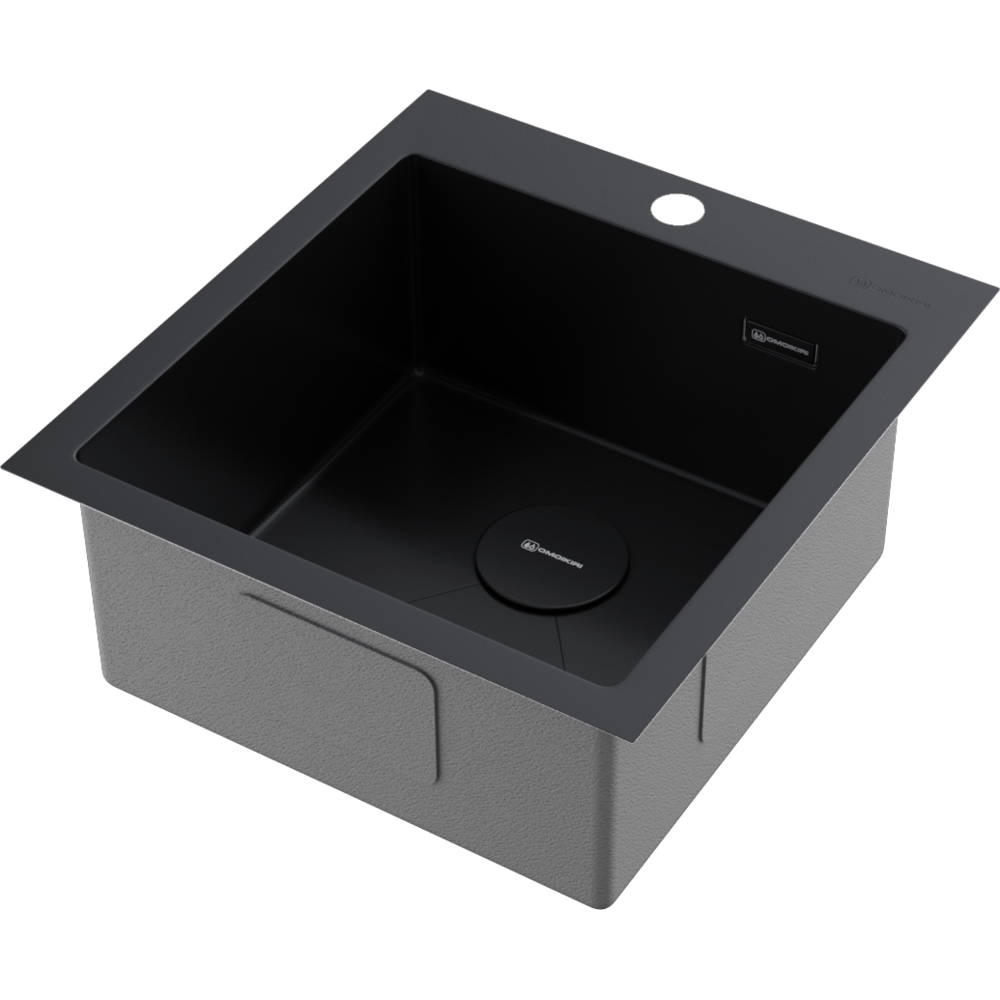 Мойки для кухни Omoikiri Akisame 46-GB нерж. сталь/графит