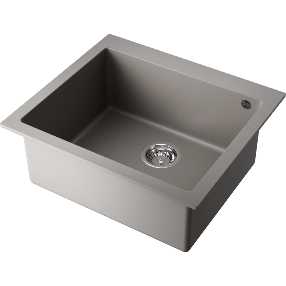 Мойки для кухни Omoikiri Bosen 57-GR Tetogranit/leningrad grey