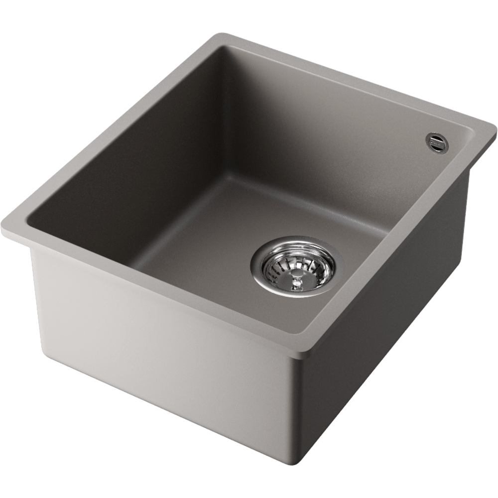 Мойки для кухни Omoikiri Bosen 38-U-GR Tetogranit/leningrad grey