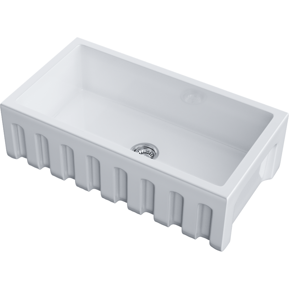 Мойки для кухни Omoikiri Mikura 83-WH Glossy Natceramic/белый глянцевый