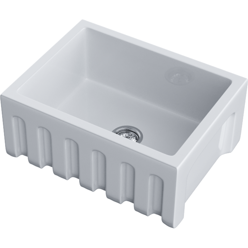 Мойки для кухни Omoikiri Mikura 61-WH Glossy Natceramic/белый глянцевый