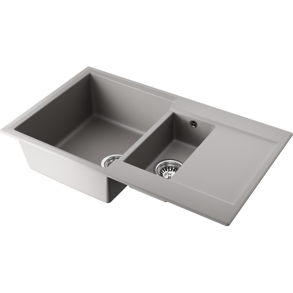 Мойки для кухни Omoikiri Daisen 86-2-GR Artgranit/leningrad grey