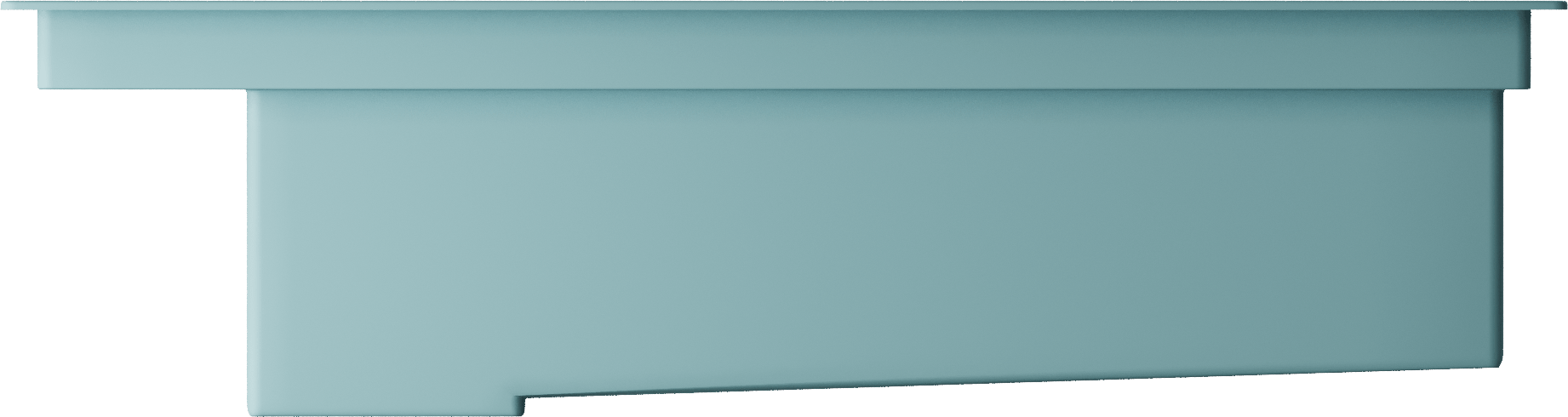 Мойки для кухни Omoikiri Kinaru Pro 86-U/I-AZ Artceramic/azur blue