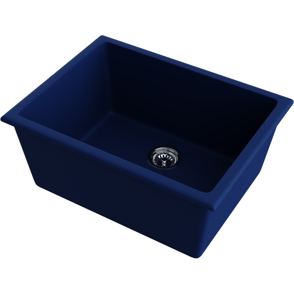 Мойки для кухни Omoikiri Okinoshima 61-U/I-IB Matt Natceramic/indigo blue