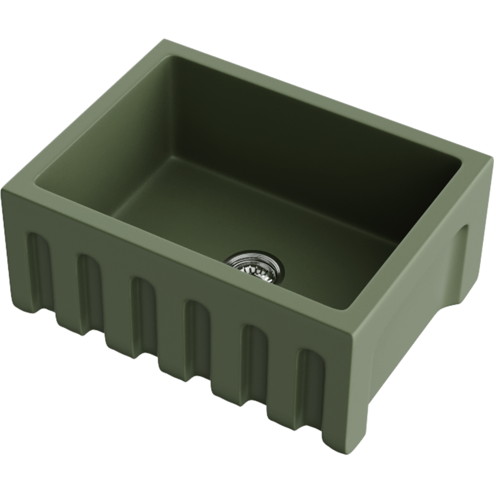 Мойки для кухни Omoikiri Mikura 61-OL Natceramic/olive