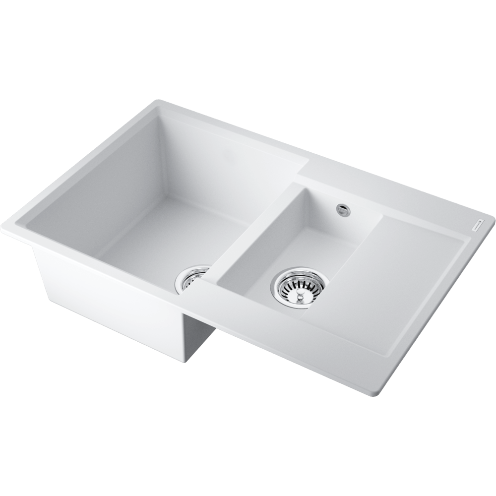 Мойки для кухни Omoikiri Daisen 78-2T-WH Tetogranit/белый