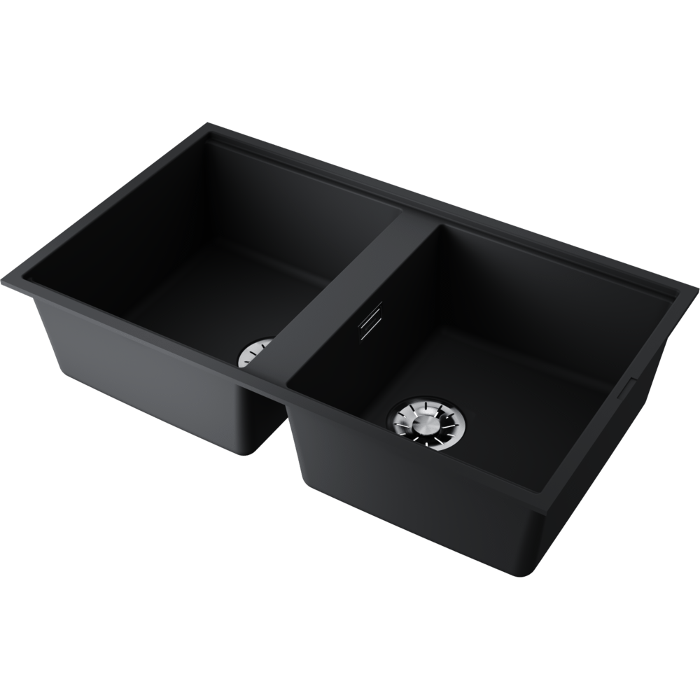 Мойки для кухни Omoikiri Kitagawa 83-2-U-GB Artceramic/графит