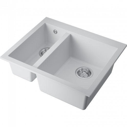 Мойки для кухни Omoikiri Bosen 59-2-WH Tetogranit/белый