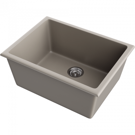 Мойки для кухни Omoikiri Okinoshima 61-U/I-CC Natceramic/cappuccino coffee