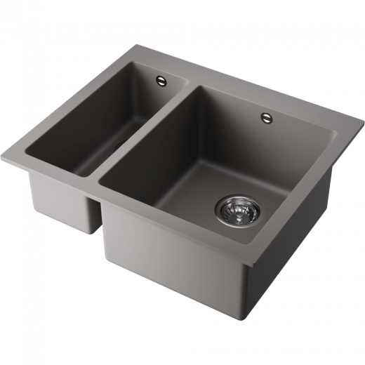 Мойки для кухни Omoikiri Bosen 59-2A-GR Artceramic/leningrad grey