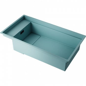 Мойки для кухни Omoikiri Kinaru Pro 86-U/I-AZ Artceramic/azur blue