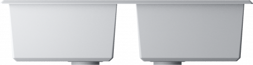 Мойки для кухни Omoikiri Tedori 86-2-WH Tetogranit/белый