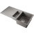 Мойки для кухни Omoikiri Sakaime 100-2-GR Tetogranit/leningrad grey