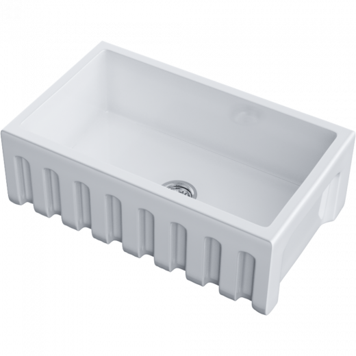 Мойки для кухни Omoikiri Mikura 76-WH Glossy Natceramic/белый глянцевый