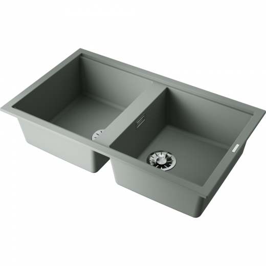 Мойки для кухни Omoikiri Kitagawa 86-2-WG Artceramic/wind green