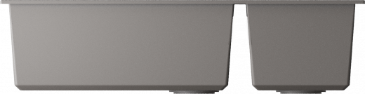 Мойки для кухни Omoikiri Tedori 85-2-U-GR Tetogranit/leningrad grey