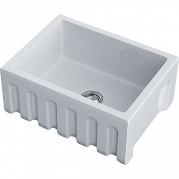 Мойки для кухни Omoikiri Mikura 61-WH Glossy Natceramic/белый глянцевый