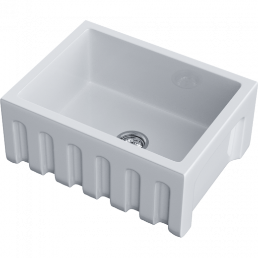 Мойки для кухни Omoikiri Mikura 61-WH Glossy Natceramic/белый глянцевый