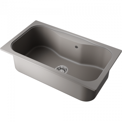 Мойки для кухни Omoikiri Maru 86-GR Tetogranit/leningrad grey