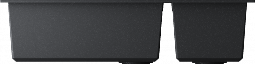 Мойки для кухни Omoikiri Tedori 86-2-LB-BL Tetogranit/черный