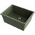 Мойки для кухни Omoikiri Okinoshima 61-U/I-OL Natceramic/olive