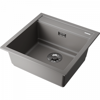 Мойки для кухни Omoikiri Kitagawa 51-GR Artceramic/leningrad grey