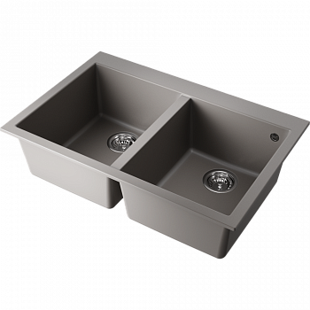 Мойки для кухни Omoikiri Bosen 80-2-GR Tetogranit/leningrad grey