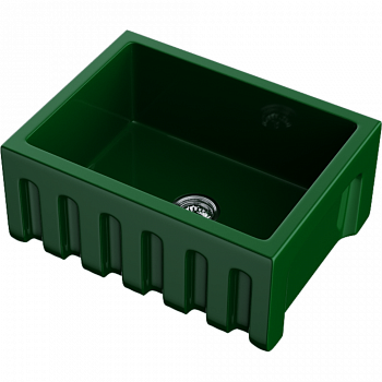 Мойки для кухни Omoikiri Mikura 61-RG Glossy Natceramic/royal green глянцевый