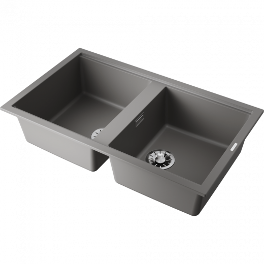 Мойки для кухни Omoikiri Kitagawa 86-2-GR Artceramic/leningrad grey