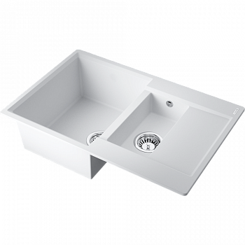 Мойки для кухни Omoikiri Daisen 78-2T-WH Tetogranit/белый