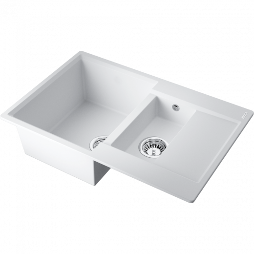 Мойки для кухни Omoikiri Daisen 78-2T-WH Tetogranit/белый