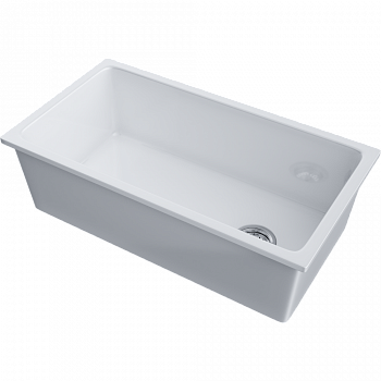 Мойки для кухни Omoikiri Tokara 88-U/I-WH Glossy Natceramic/белый глянцевый