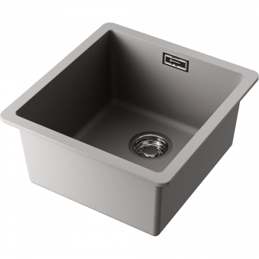 Мойки для кухни Omoikiri Kata 40-U-GR Artgranit/leningrad grey