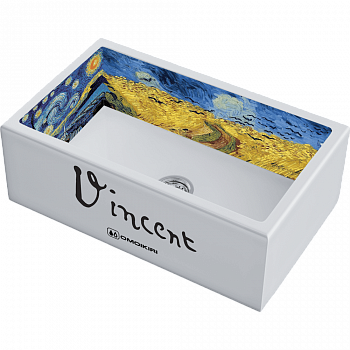 Мойки для кухни Omoikiri Mikura 76-Vangogh Natceramic/белый