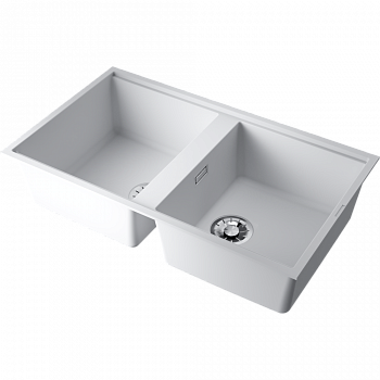 Мойки для кухни Omoikiri Kitagawa 83-2-U-WH Artceramic/белый