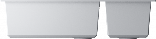 Мойки для кухни Omoikiri Tedori 86-2-LB-WH Tetogranit/белый